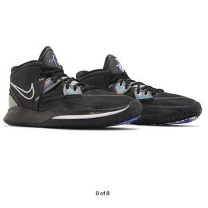 New Nike Kyrie‎ Infinity Black metallic Silver Mens size 11